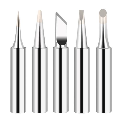 恒温烙铁头936焊台电烙铁头900m内热式5支装套装 洛铁头刀口尖嘴